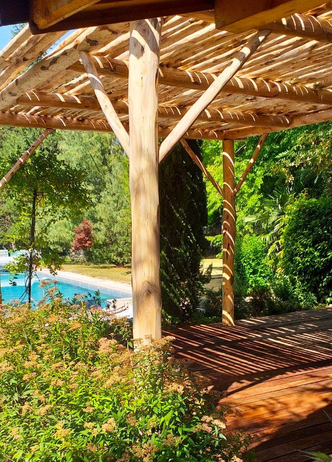 Pergola paillote