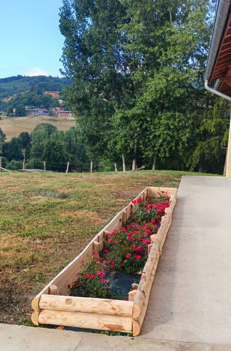 Jardinières et bordures de massif