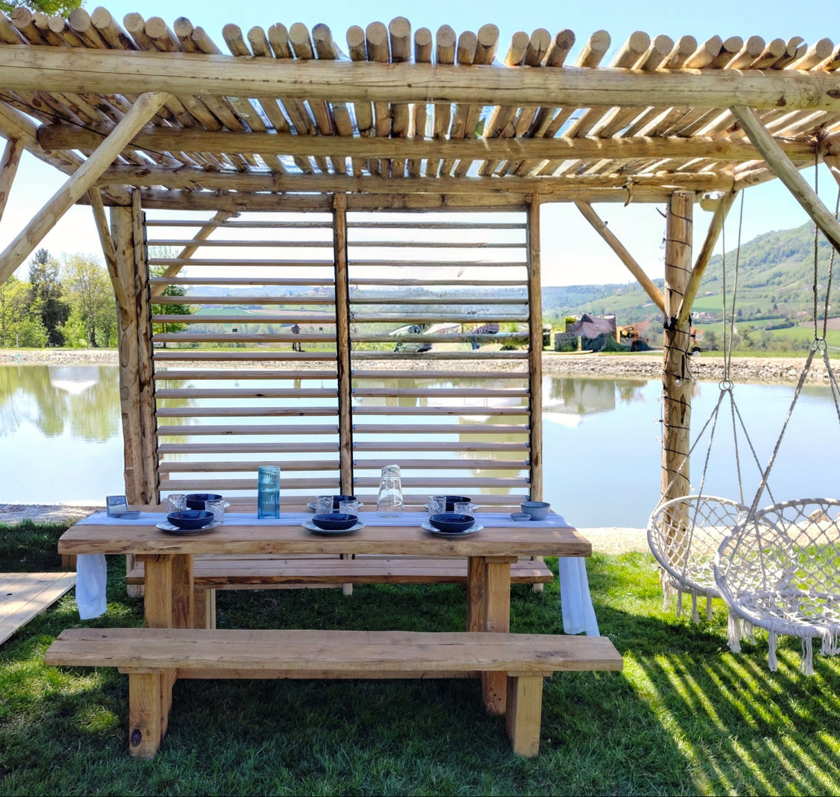 Pergola paillote