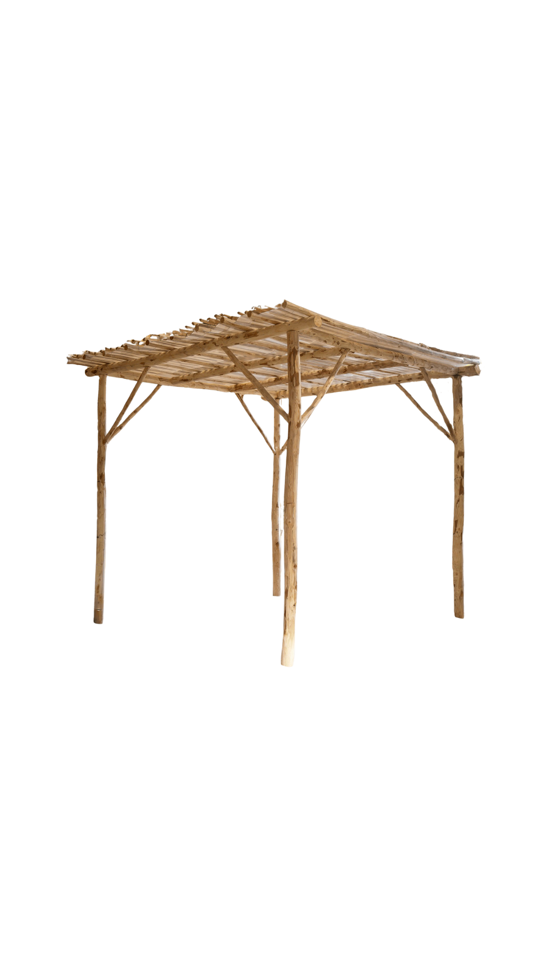 Pergola ganivelle