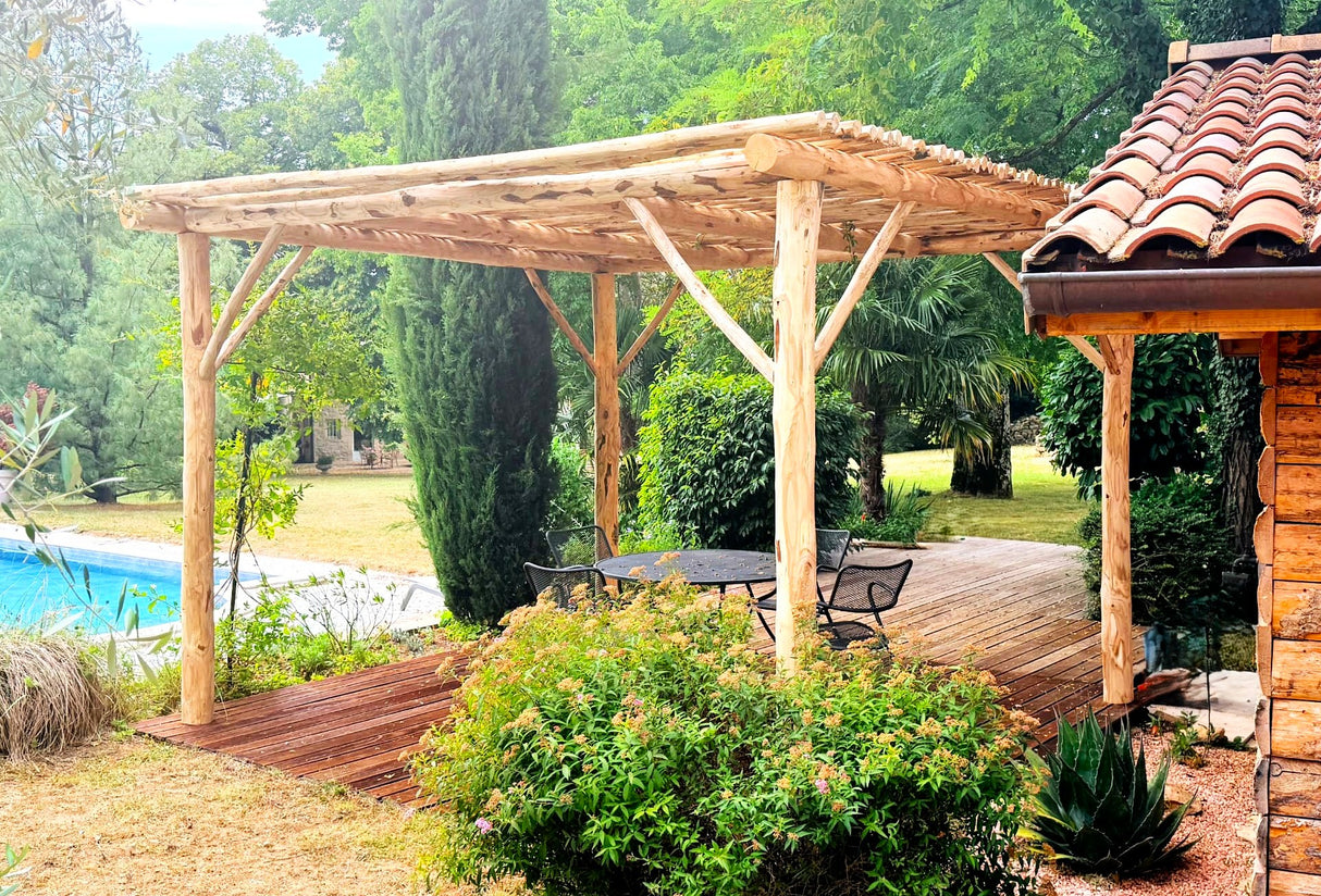 Pergola paillote