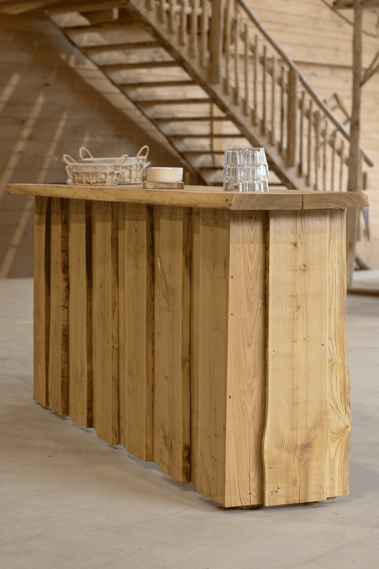 Bar extérieur en bois