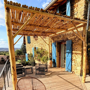 Pergola paillote