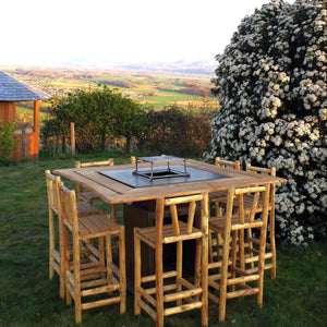 Brasero extérieur bois & brasero haut de gamme