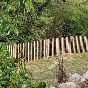 Ganivelle sciée en châtaignier