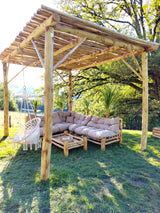 Pergola paillote