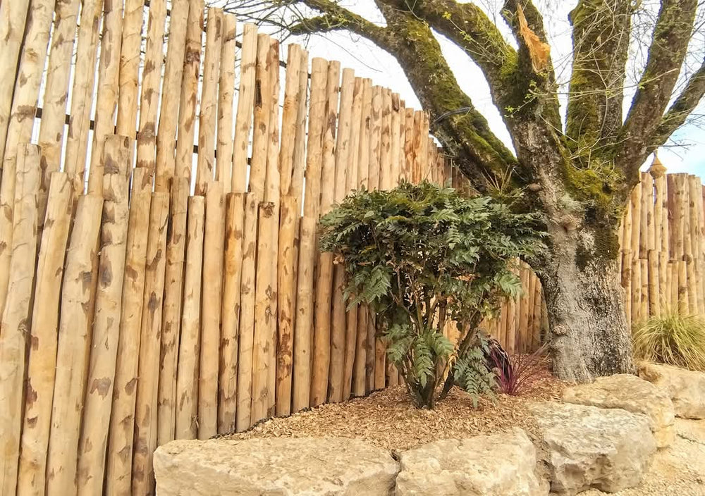 Piquet rond écorcé