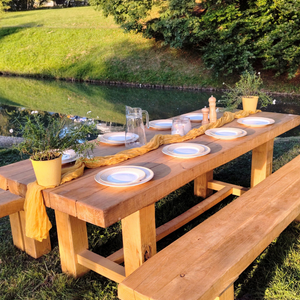 Table en châtaignier