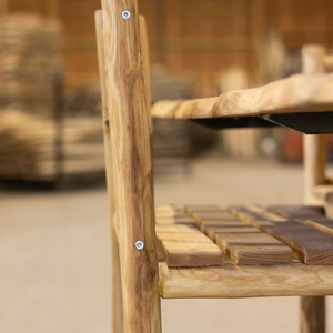 Tabouret de bar châtaignier